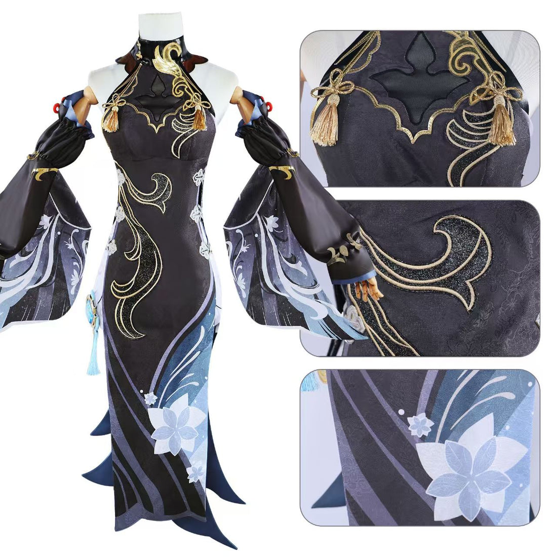 原神|申鹤  冷花幽露COS服装