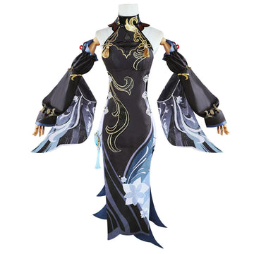 Genshin Impact|Shenhe Leng Hua You Lu COS Costume