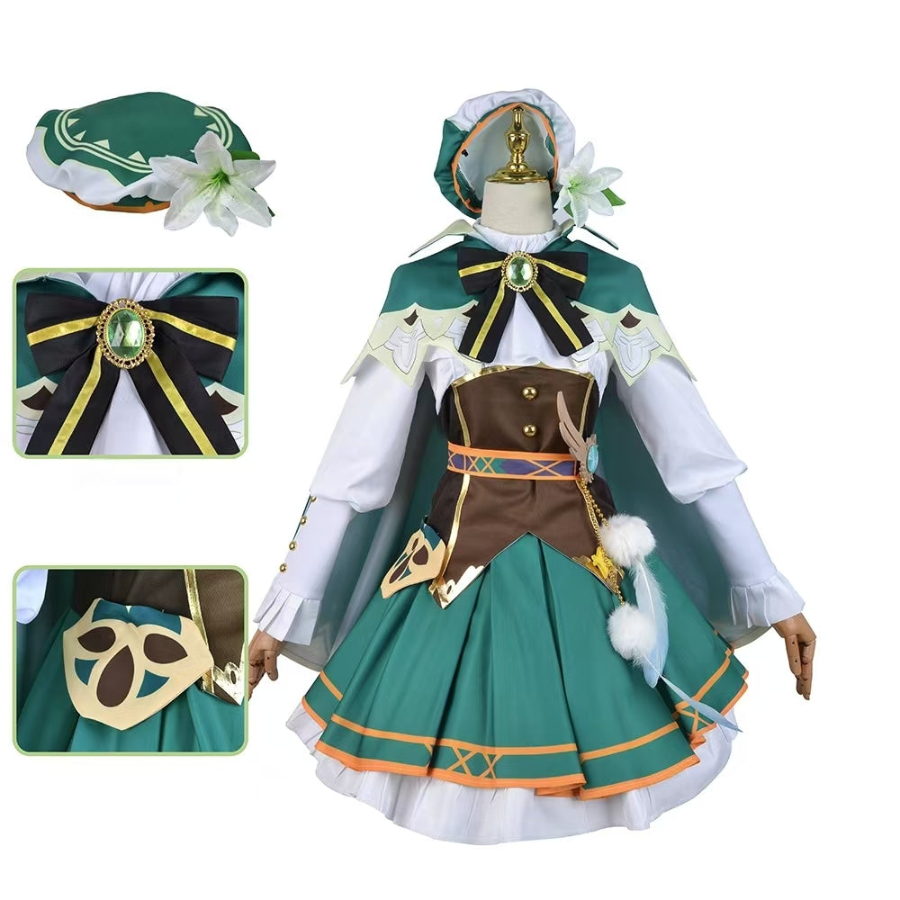 原神｜ウェンティ コスプレ衣装  