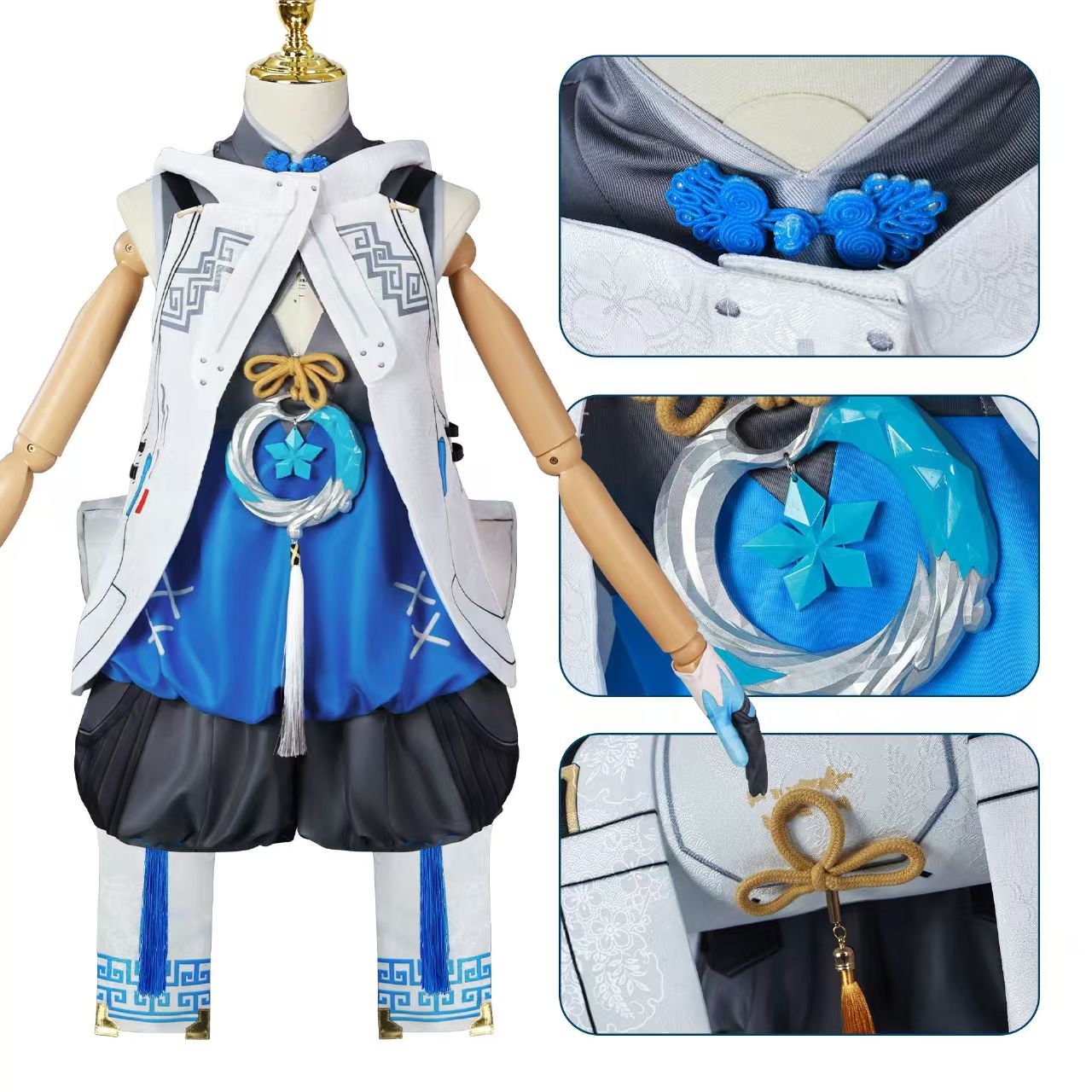 鳴潮｜釉瑚 コスプレ衣装  