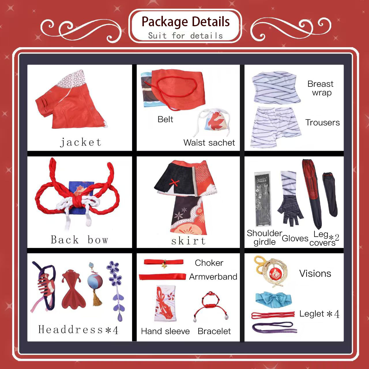 Genshin Impact｜Yoimiya COS Costume