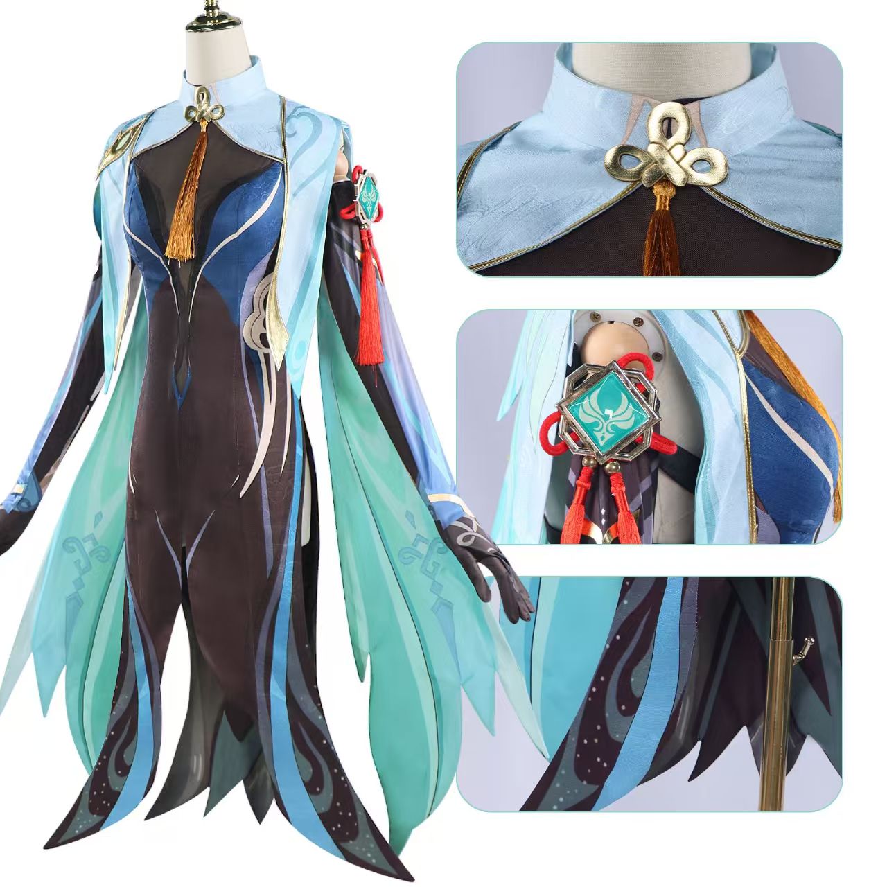 原神｜閑雲 コスプレ衣装  